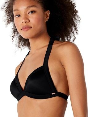 NWT Pink VS Halter Push Up Bikini Top